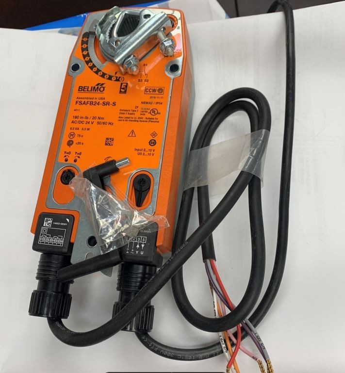 Belimo FSAFB24-SR-S Fire & Smoke Damper Actuator