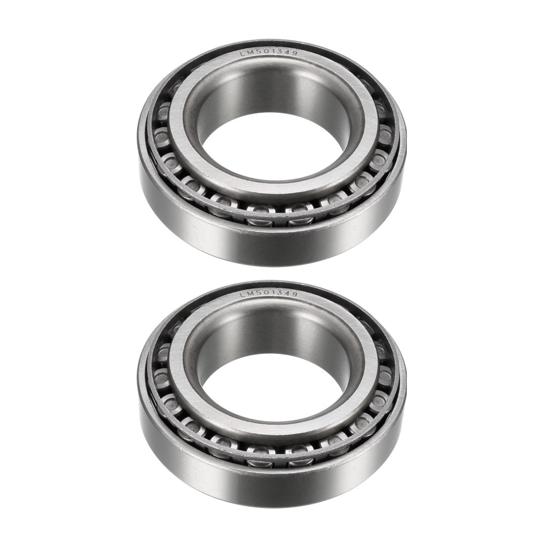 2pcs LM501349/LM501310 Tapered Roller Bearing Cone and Cup 1.63″ Bore 2.89″ OD