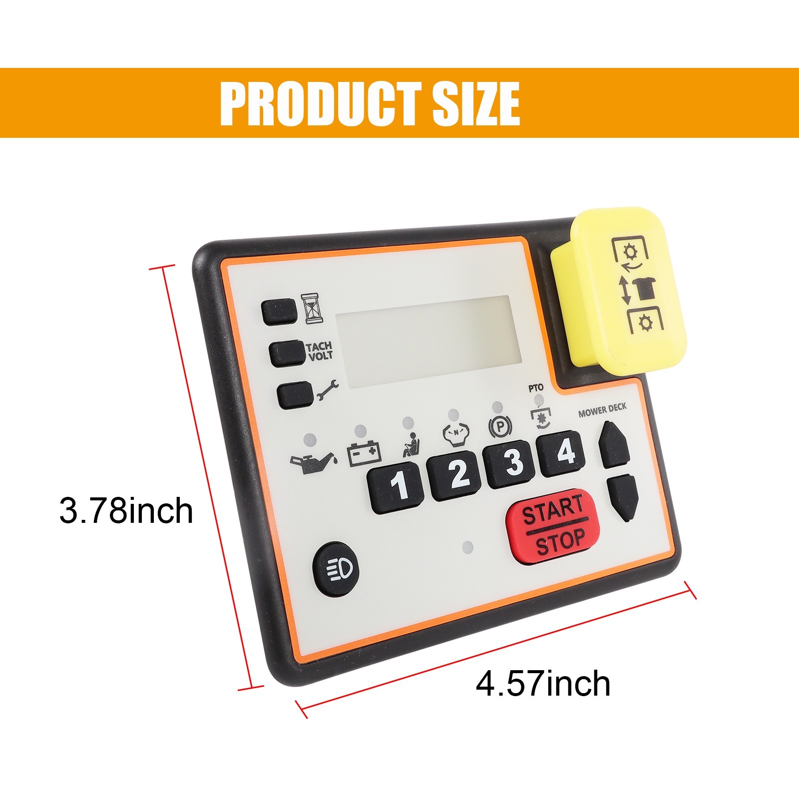 Control Panel Console Keypad 486-0058-00, 486-0057-00 for Spartan Mower Carb
