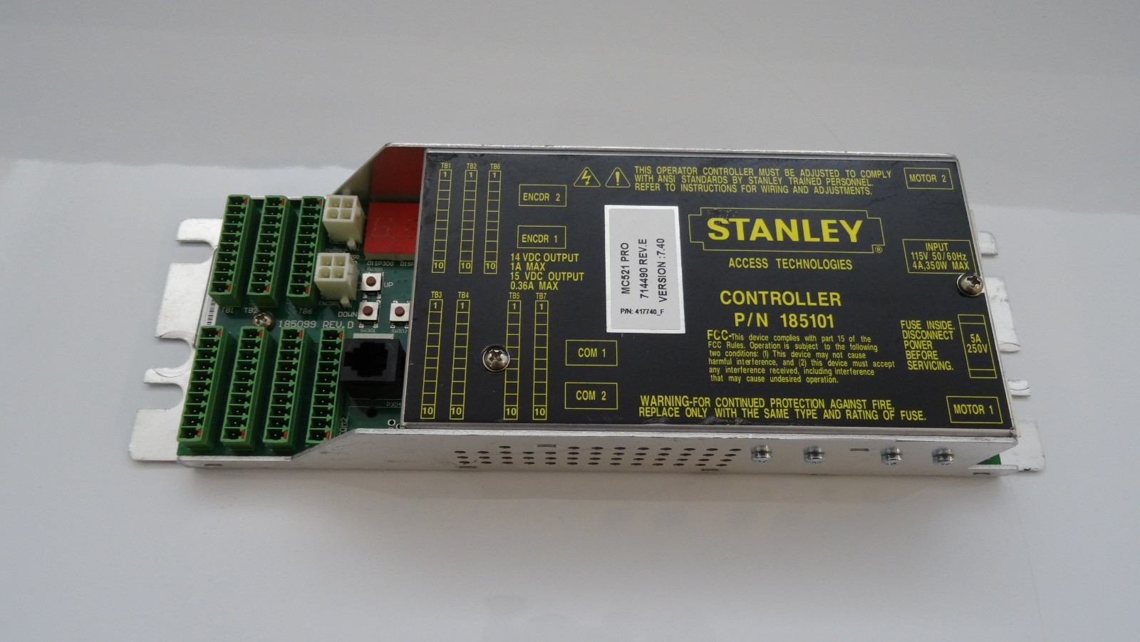 Stanley Controller MC521 PRO Dual Motor 185101 Duraglide Magic Swing Magic Force