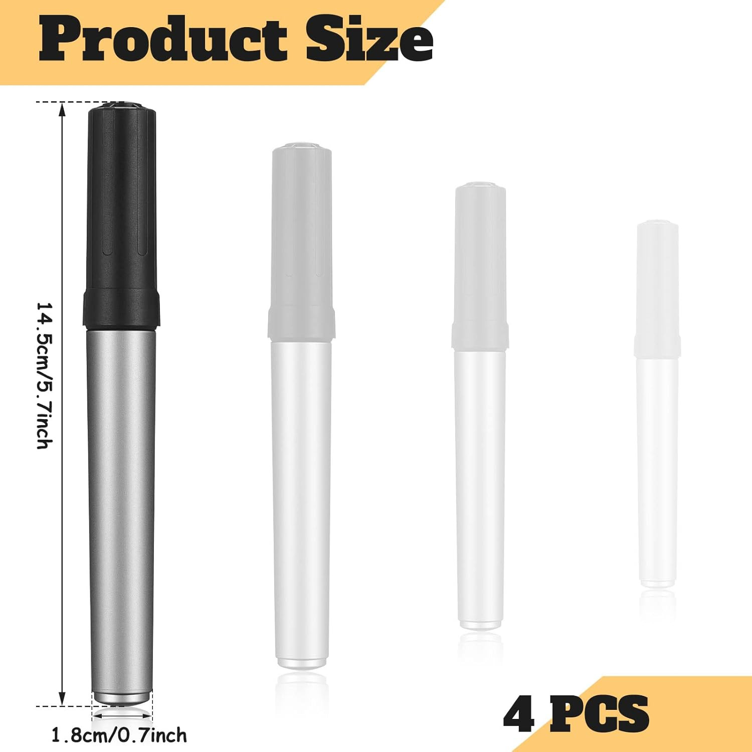 Black Ink Cattle Marking Pen – Ear Tag Marker for Cow Sheep Horse & Donkey
