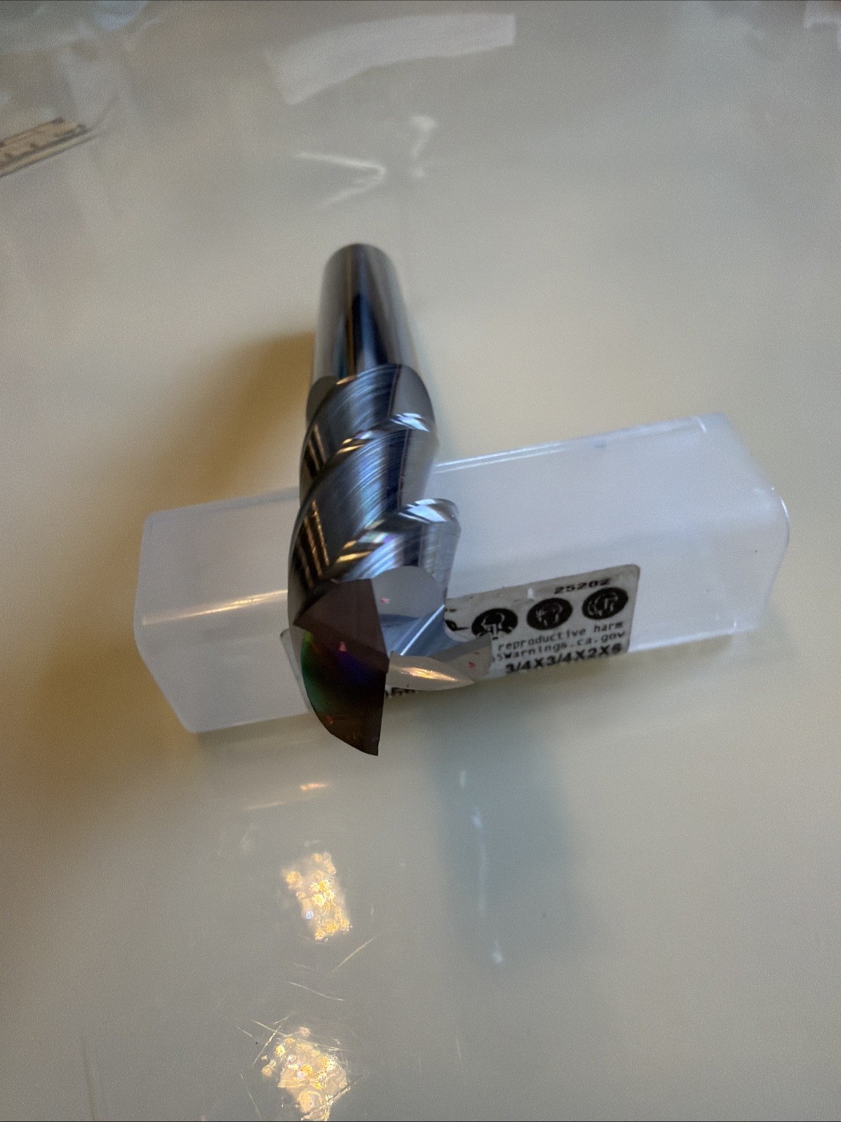 60056850 | Accupro | Square End Mill: 3/4” Dia, 2” LOC, 3/4” Shank Dia,