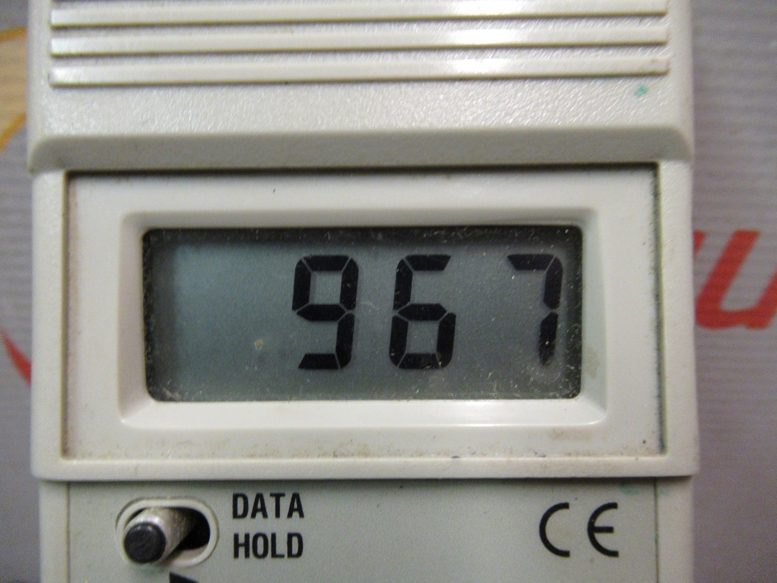 Extech 401025 Digital Lux Light Meter Foot Candle Manual Adjustment Fast Slow