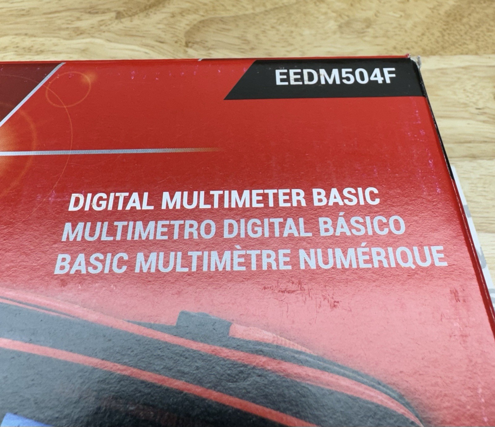 Snap-on Tools NEW Basic Multimeter TRMS-Daylight 4” LCD Display EEDM504F