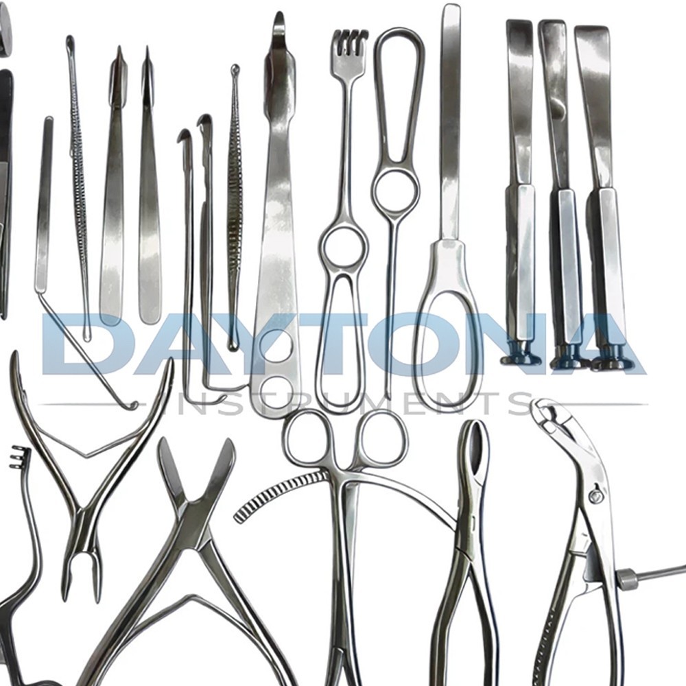 Basic Orthopedic Surgery Kit German Orthopedic Surgical instruments Set of 25 PC
