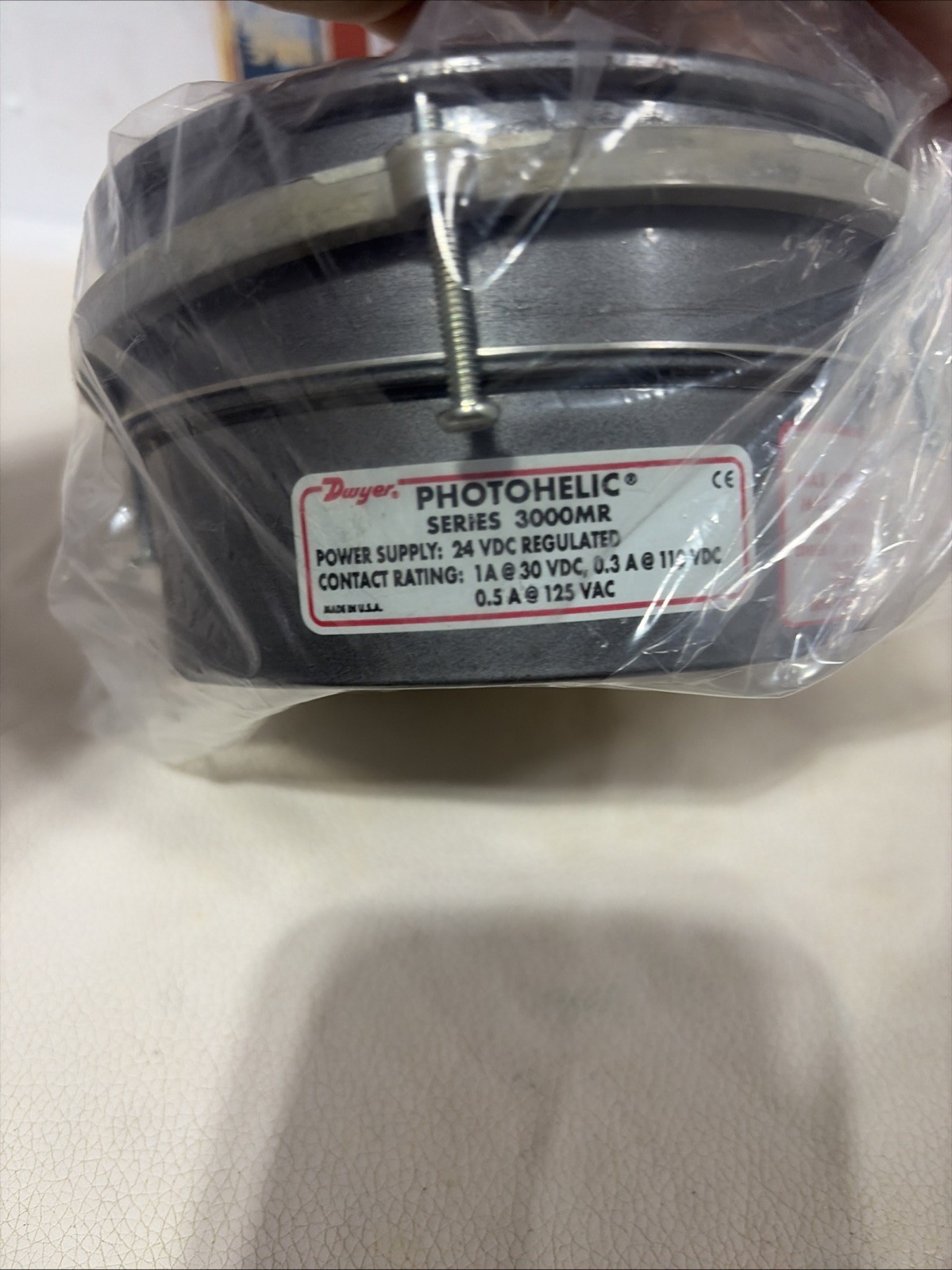 DWYER SERIES A3000 PHOTOHELIC PRESSURE SWITCH/GAGE TYPE 2 ENCLOSURE(LMP50H)