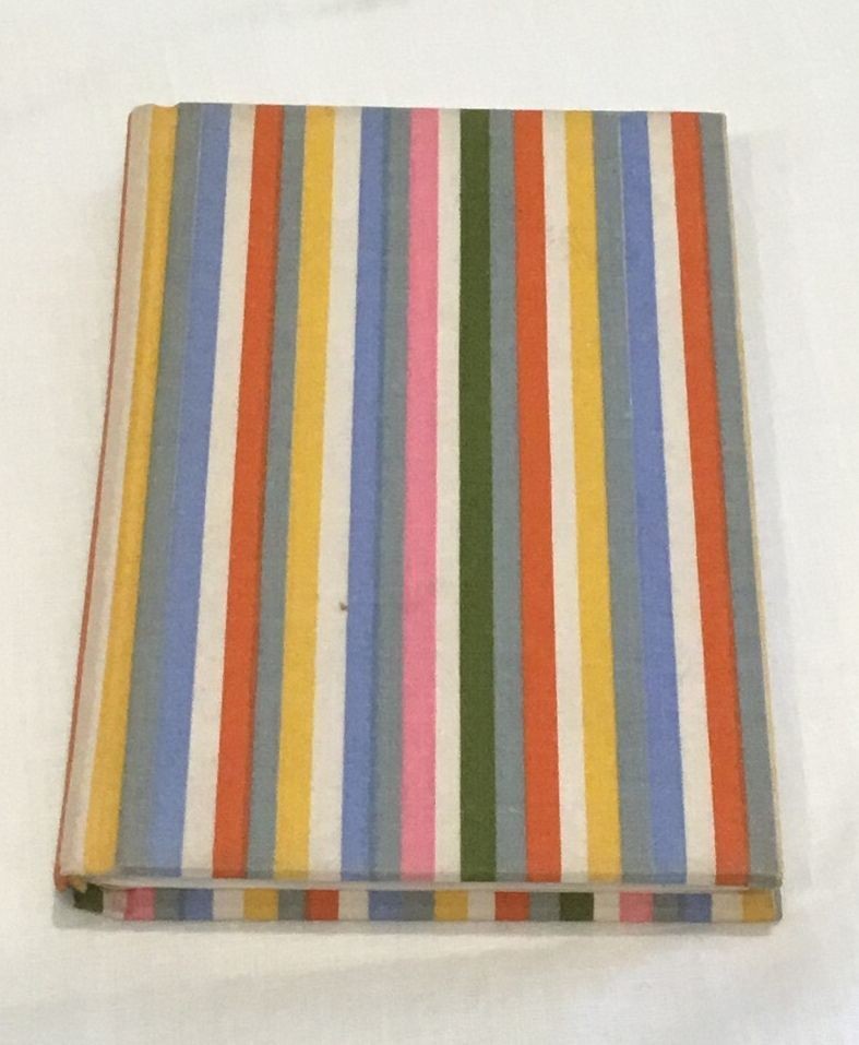 Anything Book Multi Color Striped Notebook