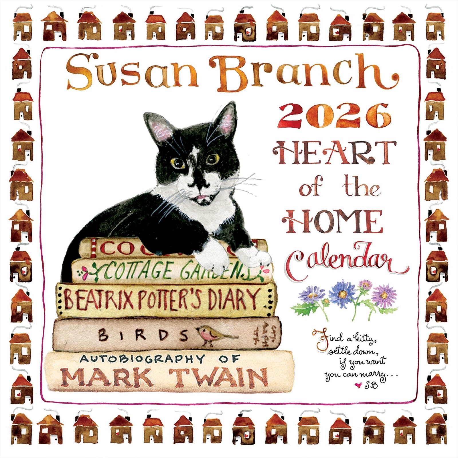 TF Publishing 2026 Susan Branch Wall Calendar – Large Grids for Appointments…