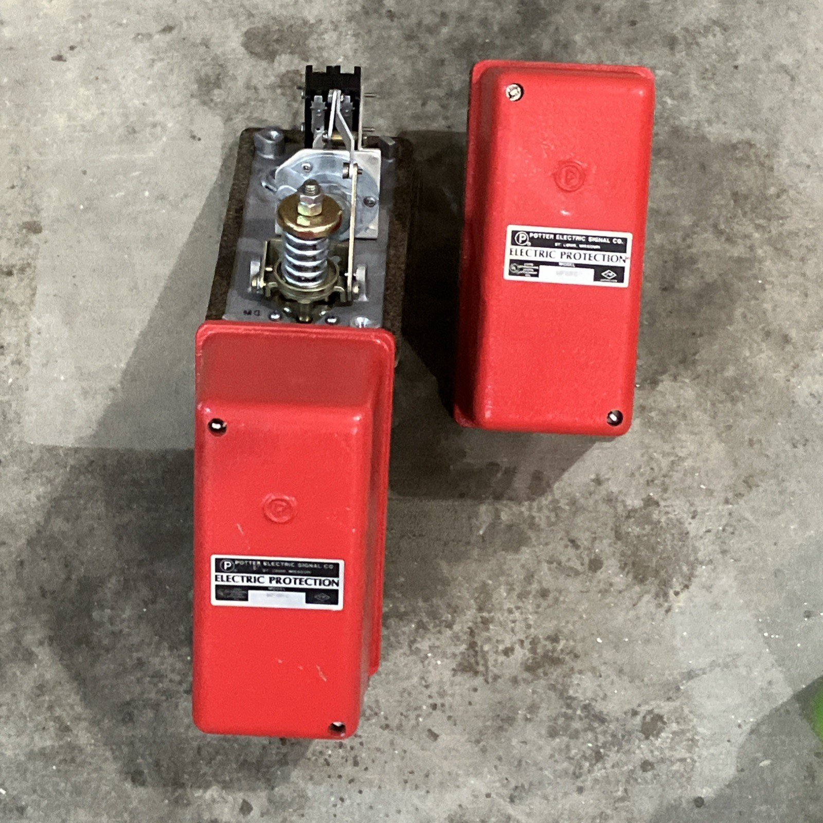 Potter Electrical Signal Co. Electric Protection WFSRC Model LOT OF 2