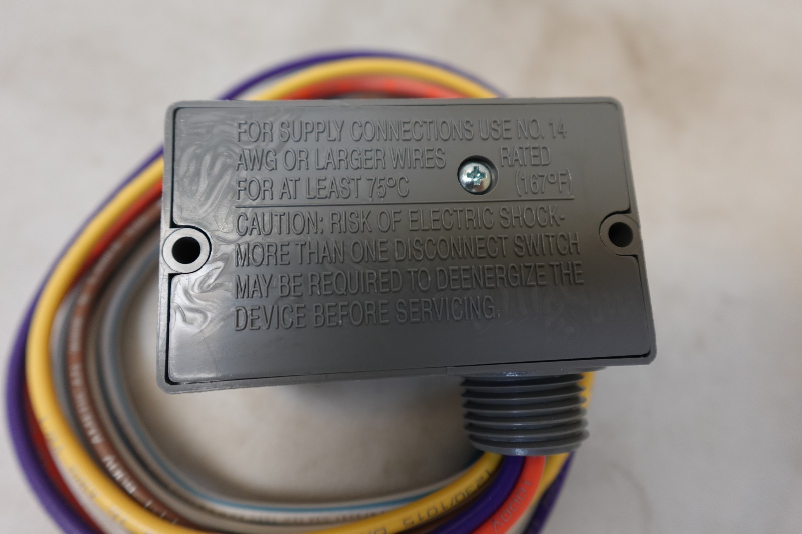 RIB Functional Devices RIB2401D Enclosed Pilot Relay 10A DPDT 24V 120V Coil