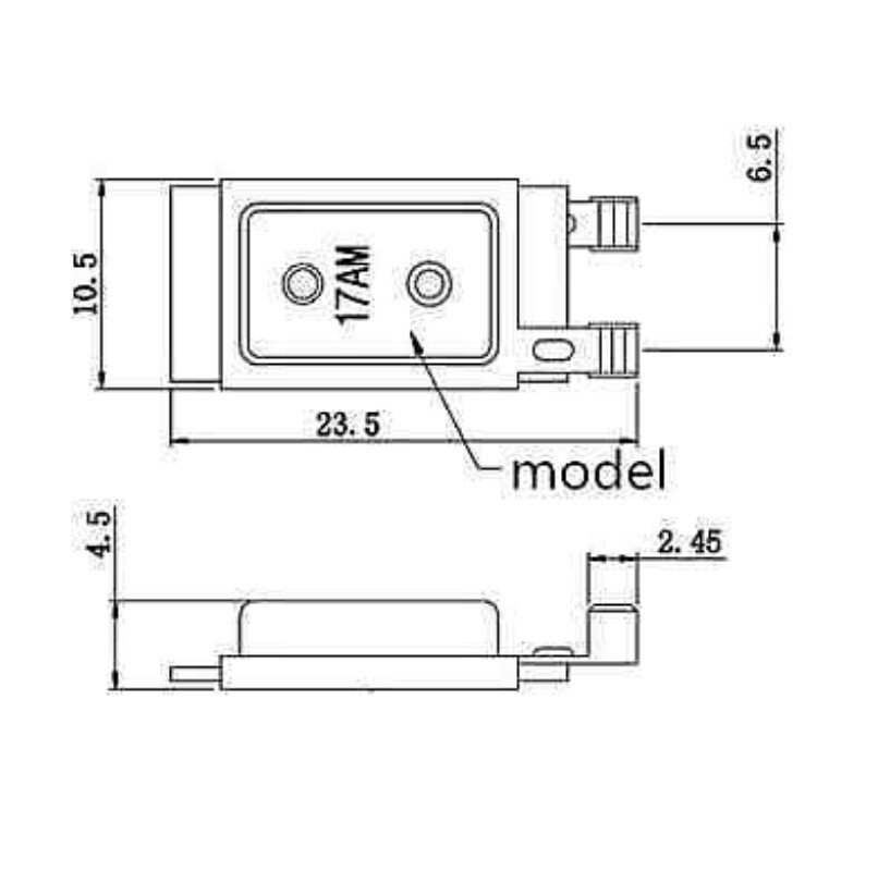 2 17AM Thermal Protector Temperature Control Switch 45-180℃ Thermostat for Motor