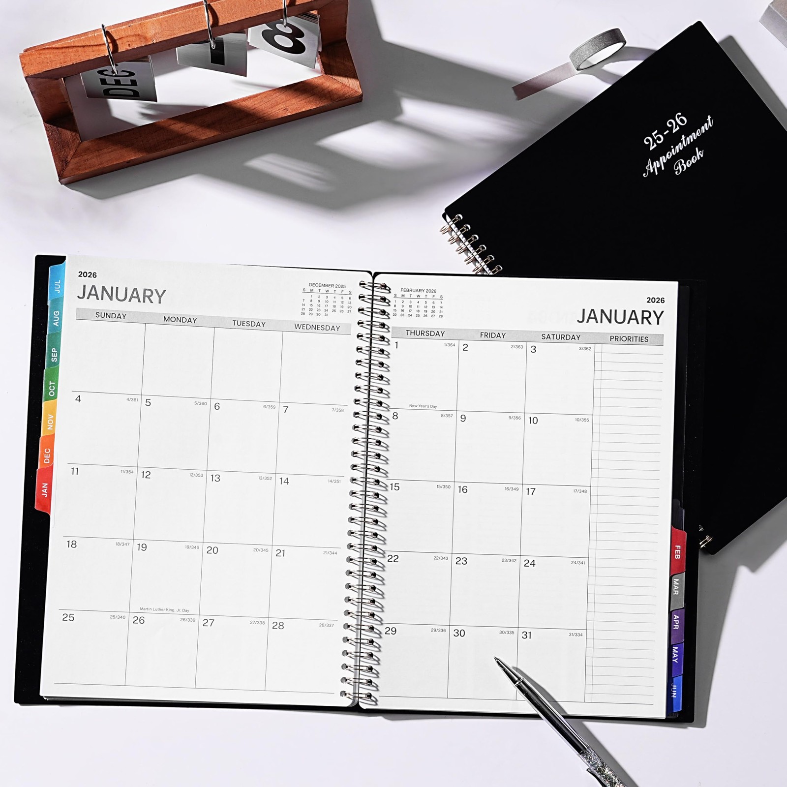 2025 Weekly Appointment Book Planner Jan 2025 Dec 2025 2025 Daily Hourly Pl