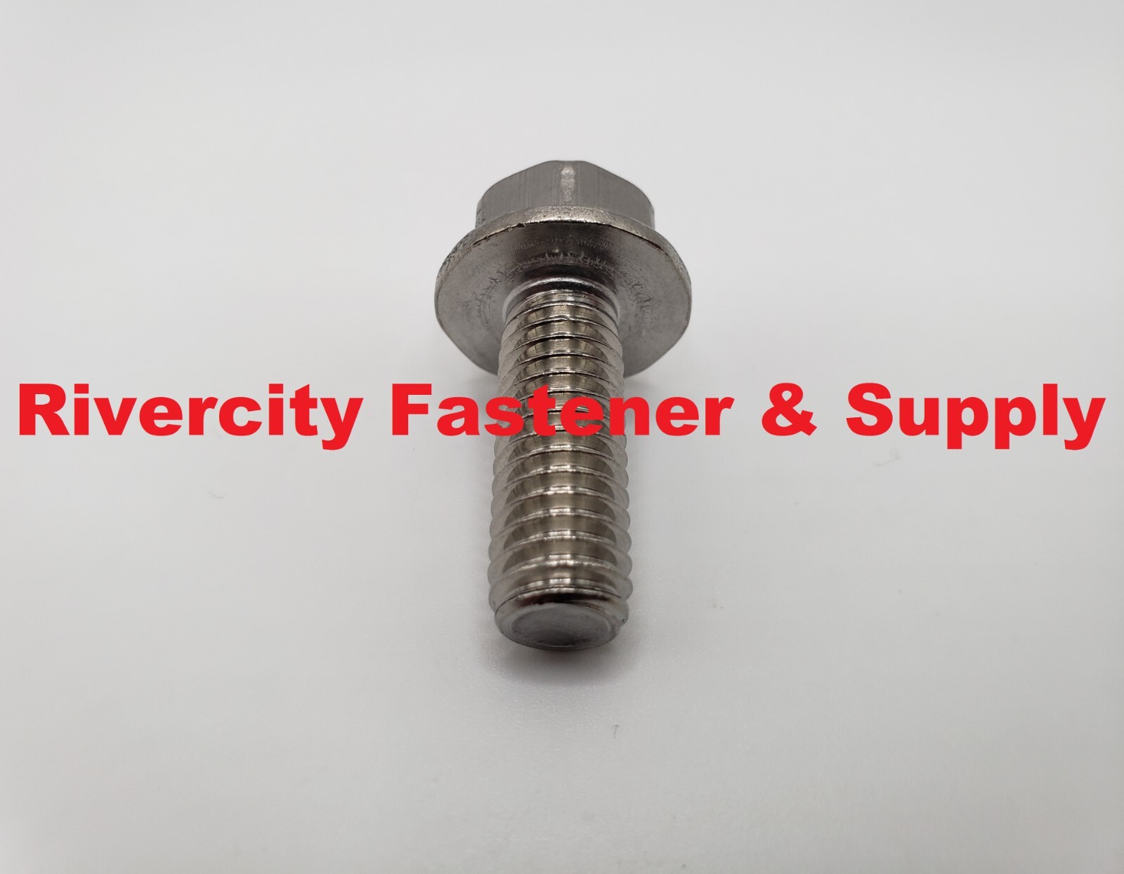 (10) 3/8-16×1 Stainless Hex Head Flange / Bolts 3/8×16 Cap Screws 3/8x16x1 NS