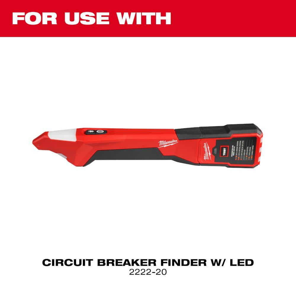 Milwaukee Circuit Breaker Finder Accessory Kit Alligator Clip Light Socket Adapt