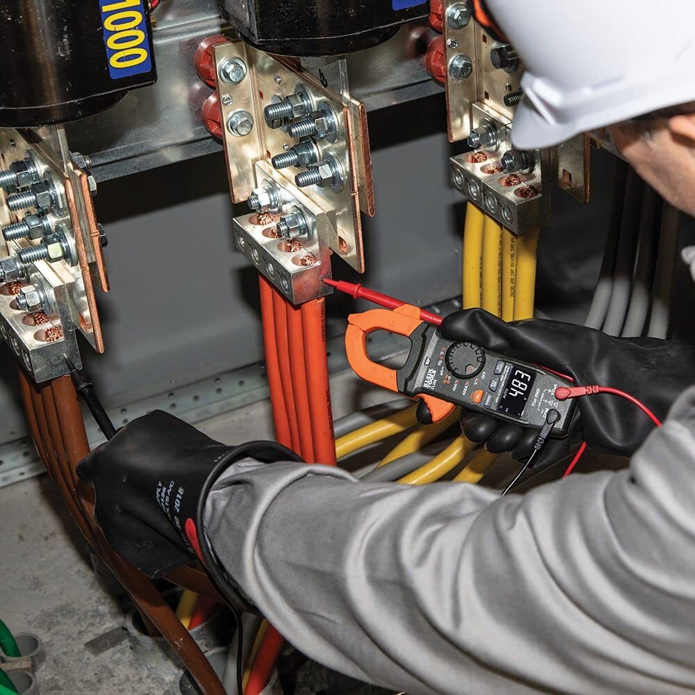 Klein Tools CL390 Digital Clamp Meter AC DC Current Voltage Testing Device