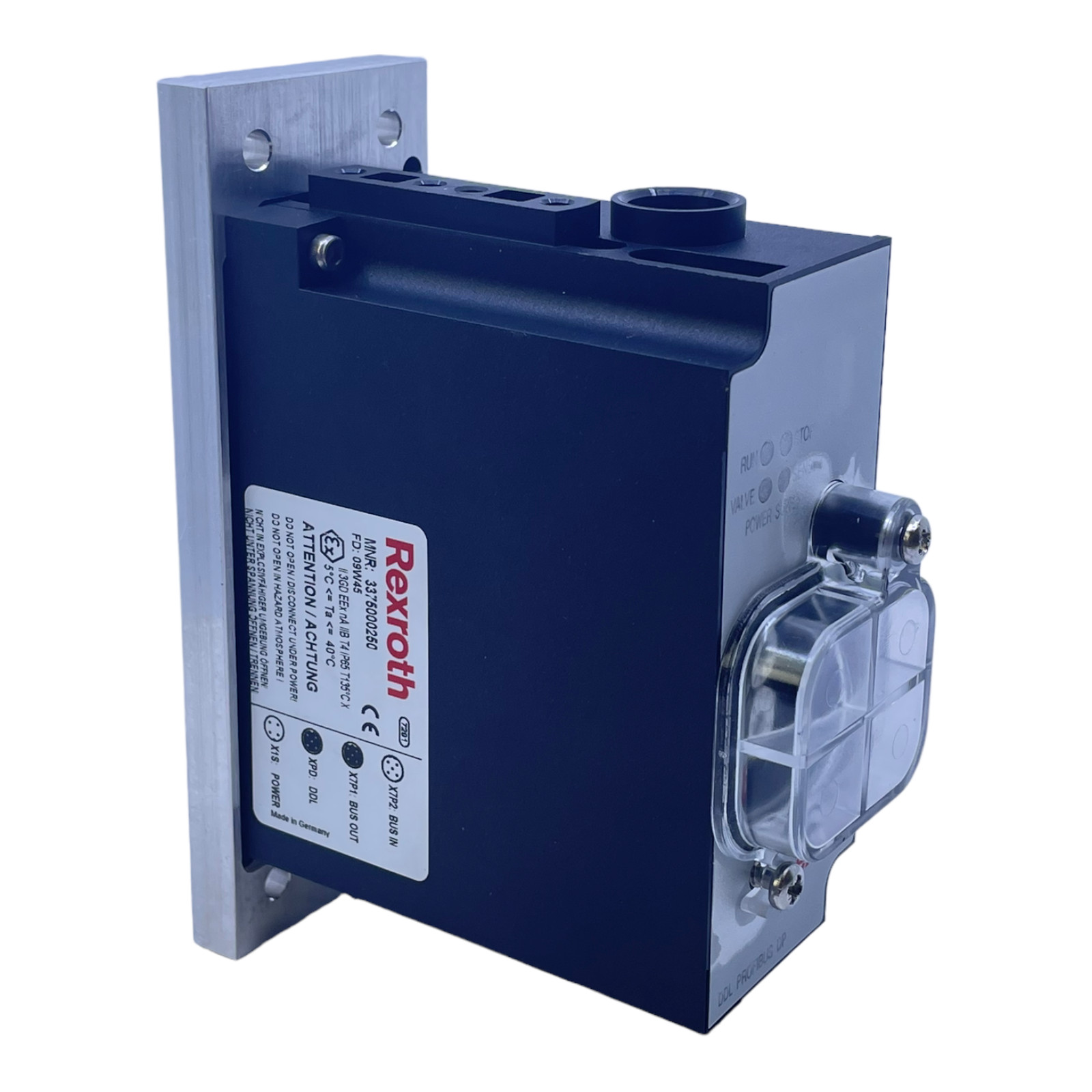 Rexroth 3375000250 Profibus Coupler IP65 5°C = Ta = 40°C 3GD EEX nA T135°C