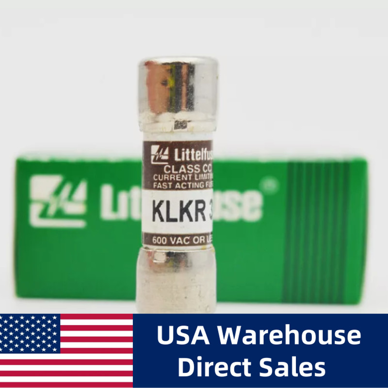10PCS New Littelfuse KLKR-10 10A 600V Class CC Current Limiting Fast-Acting Fuse