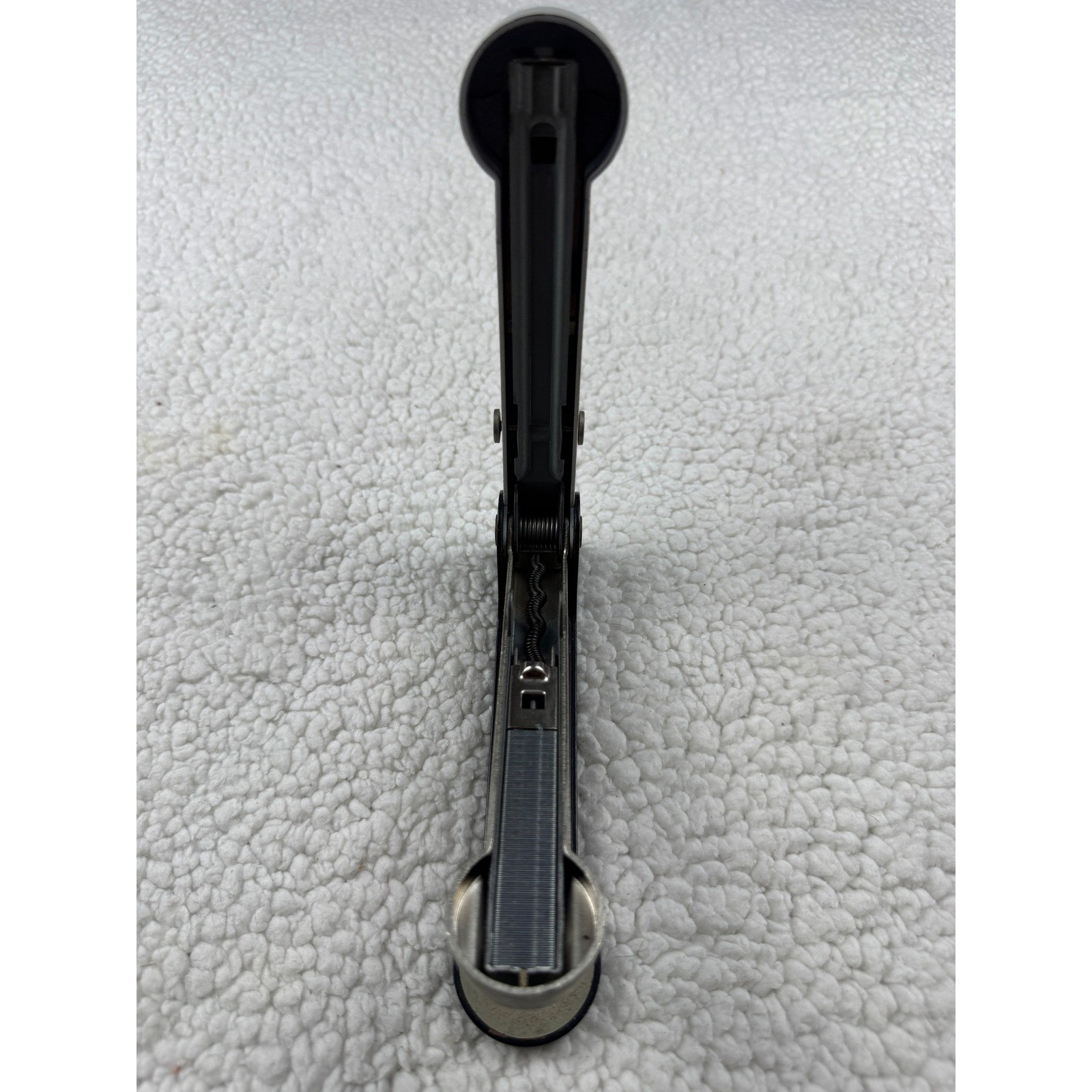 Vintage Folle 26 Stapler Made in Denmark Mid Century Modern Black White Metal