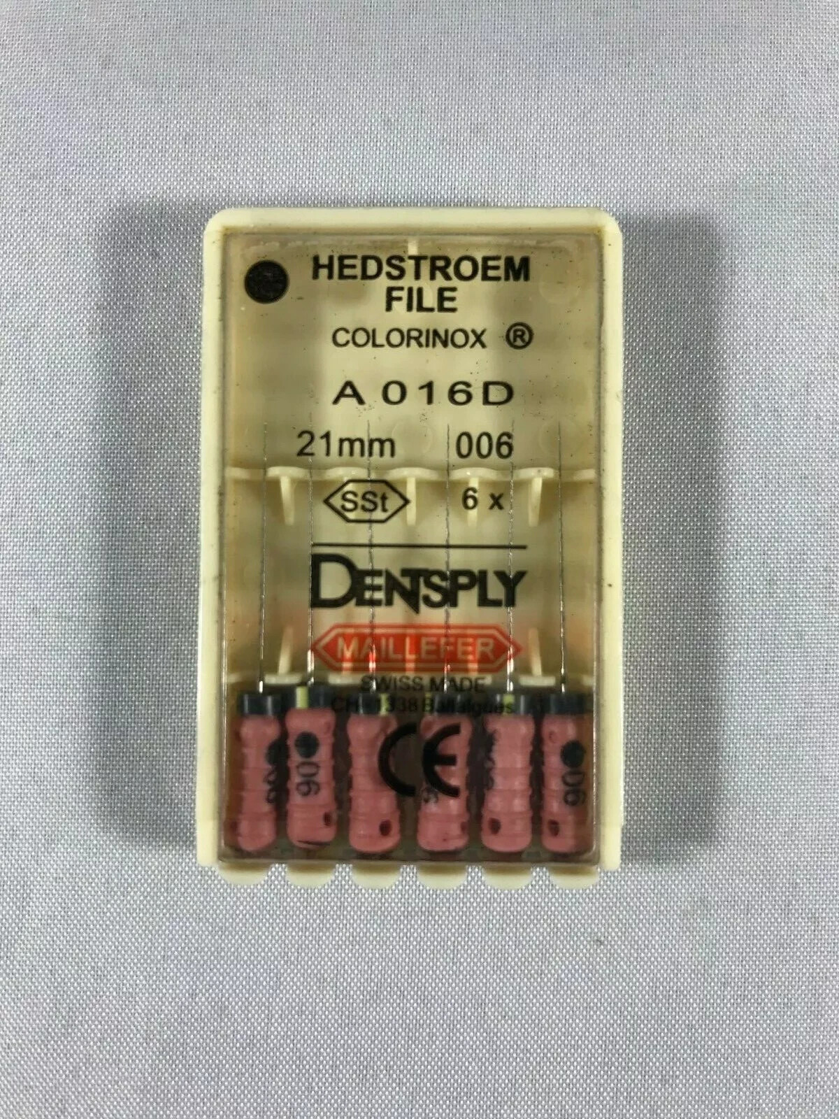 Dentsply Maillefer H-file Endodontic 21-25-31mm All sizes – 6 files/pk