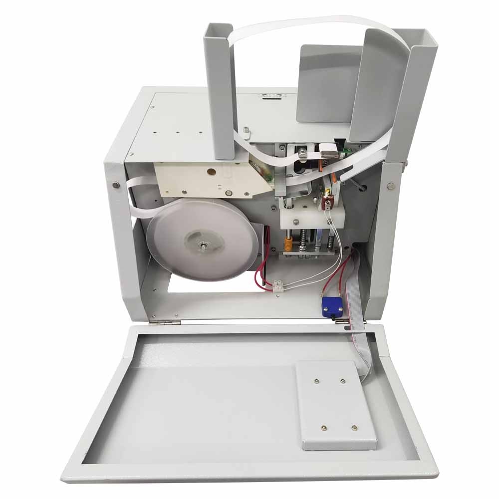 110V 60Hz Fully Auto Cross-Shaped Paper Tape Banknote Bundling Machine 100W