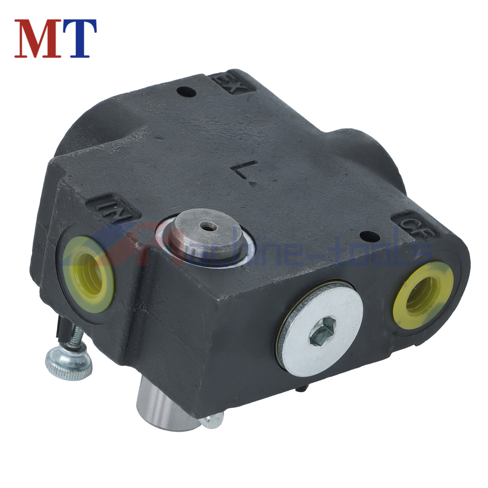 1/2”NPT FC51 Side-Port Hydraulic Adjustable Variable Flow Control Valve 0-30GPM