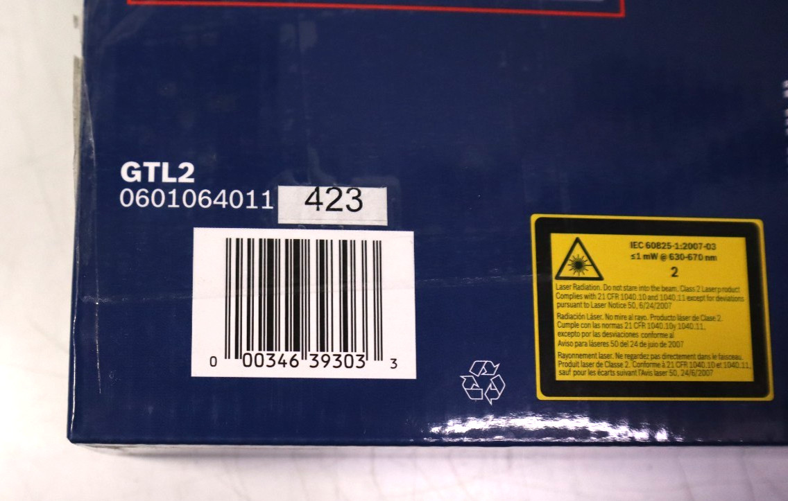 Bosch GTL2 Laser Square Level