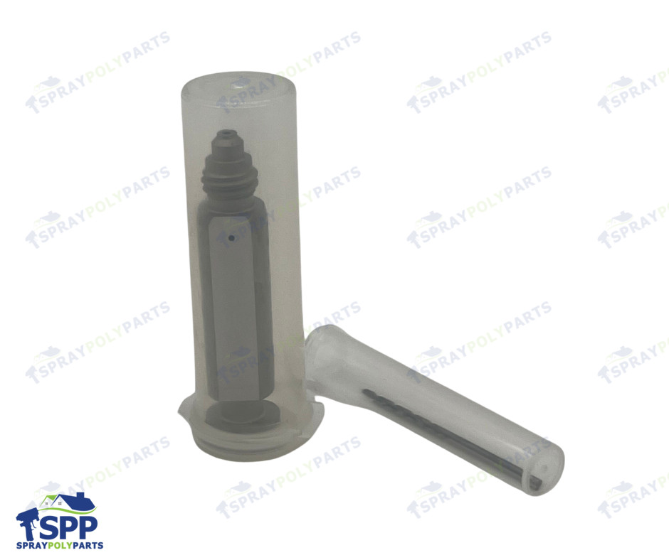 AR4747 Round Mixing Chamber with 2 Drill Bits, Graco Fusion Air Purge AP