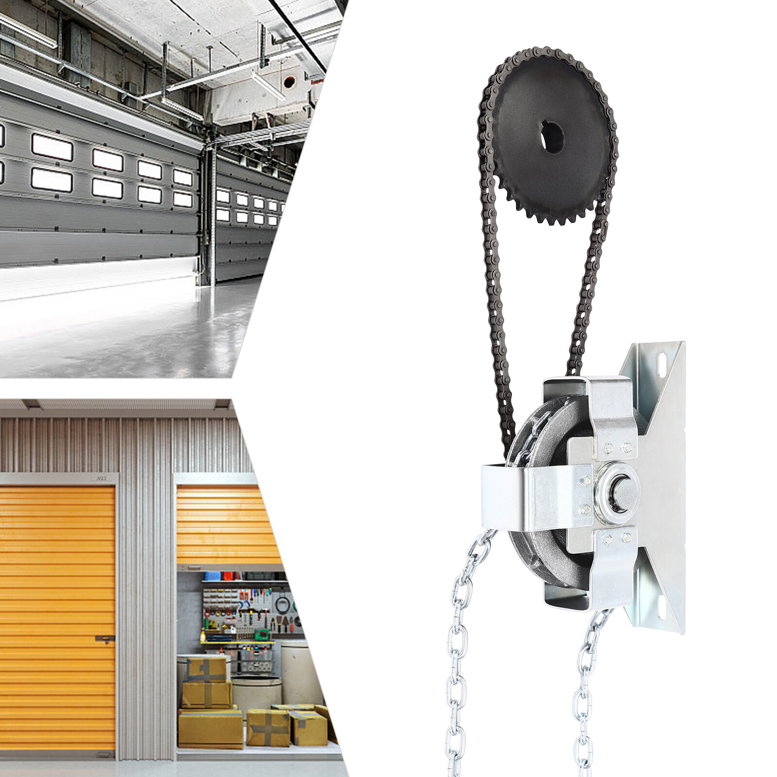 Garage Door Jackshaft Chain Hoist Chain Hoist Roller Doors Garage Door Opener
