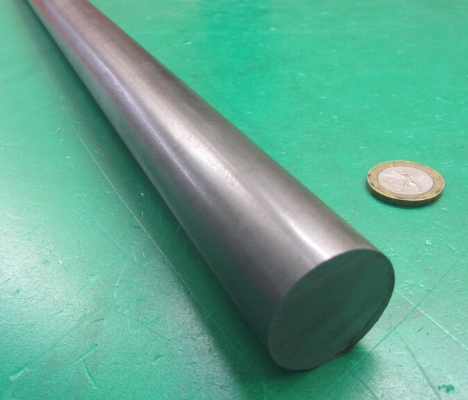 12L14 Steel Unpolished Rod Round Bar, (1.125″) – 1 1/8″ Dia x 3 Foot Length