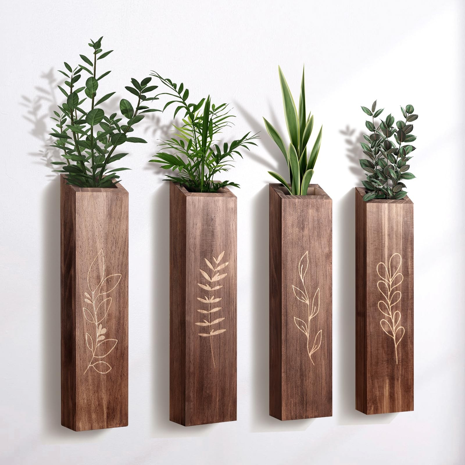 BOTOP 4 Piece Art Set – Nature Landscape Photography Prints for Home Wall