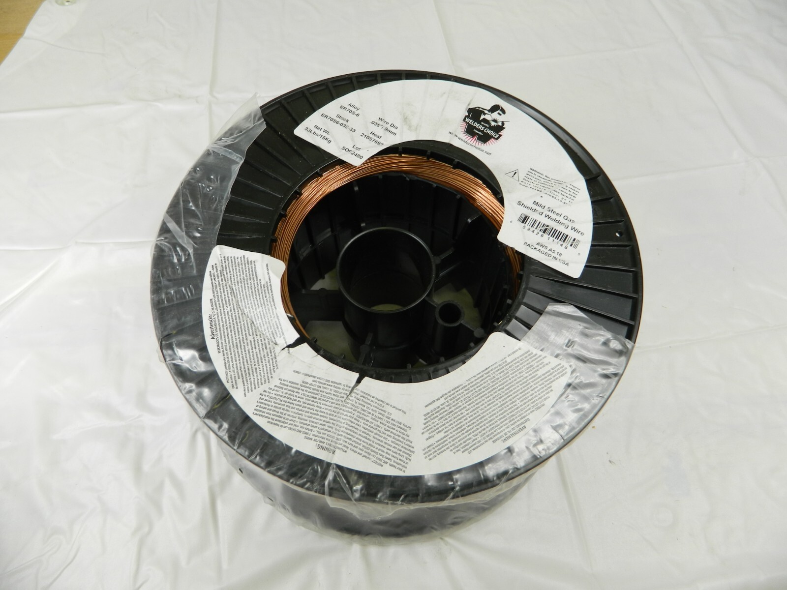 WELDER’S CHOICE MIG Welding Wire: 0.035″ Dia 33 lb ER70S6-035-33