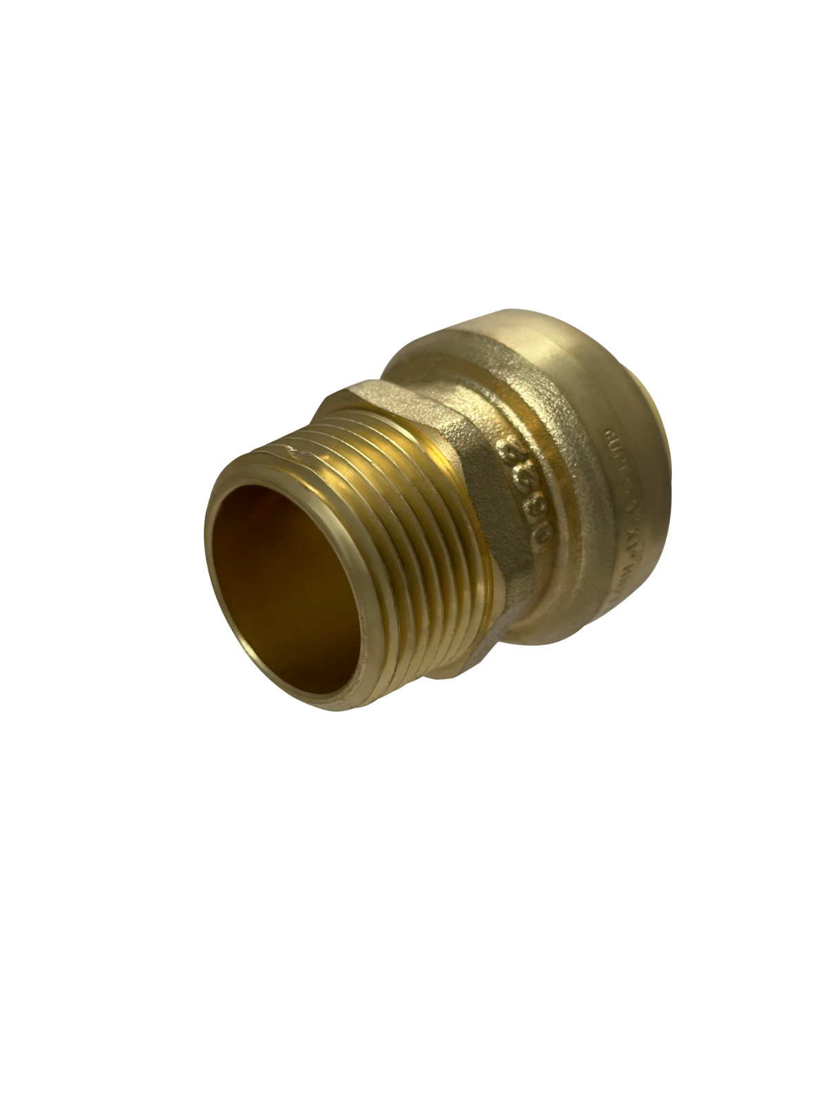 100 PCS. 1″ PUSH FIT X 1″ MNPT MALE THREADED ADAPTER (LEAD FREE)
