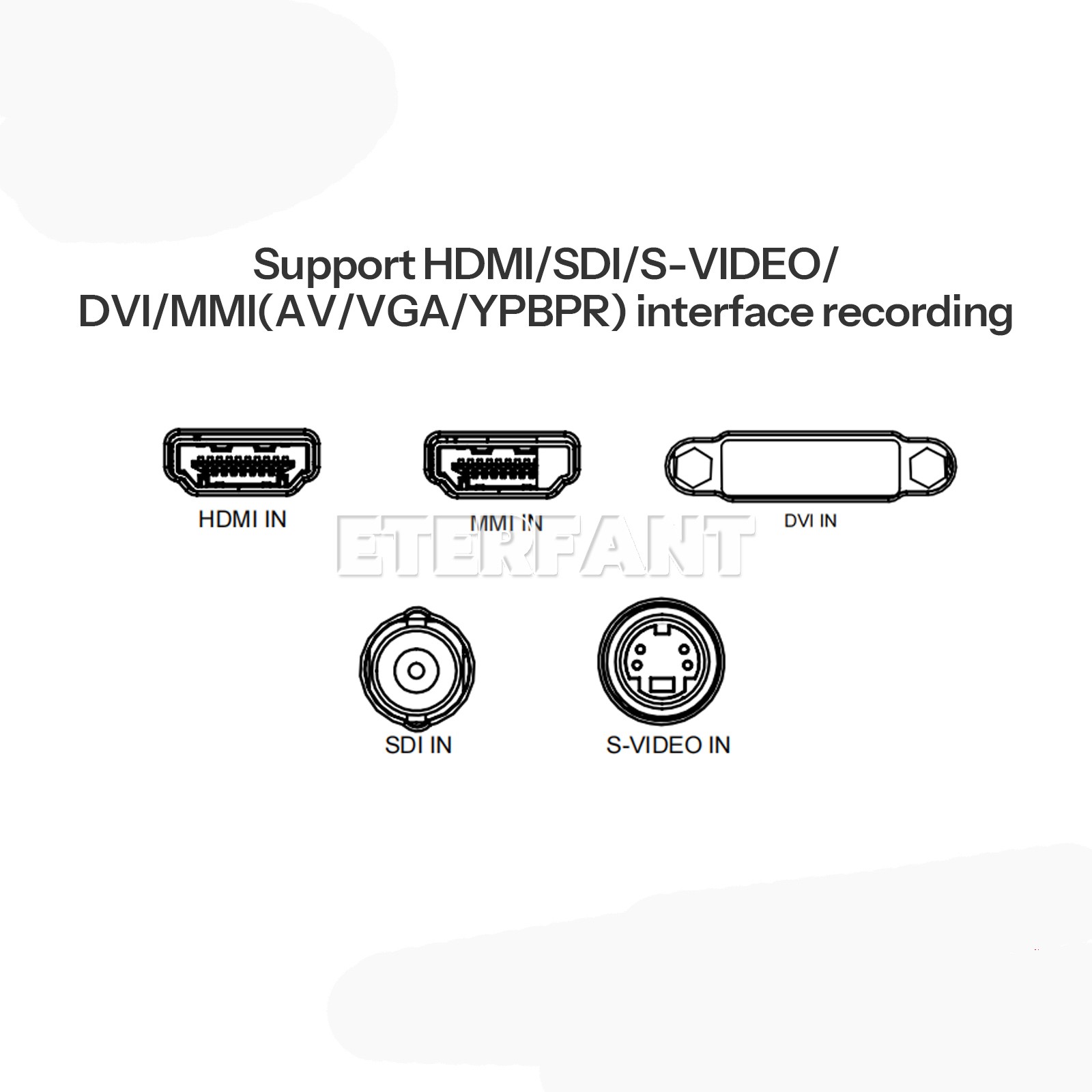 1080p 60Hz HD90 Portable Medical Surgical Recorder for Laparoscopy and Endoscopy