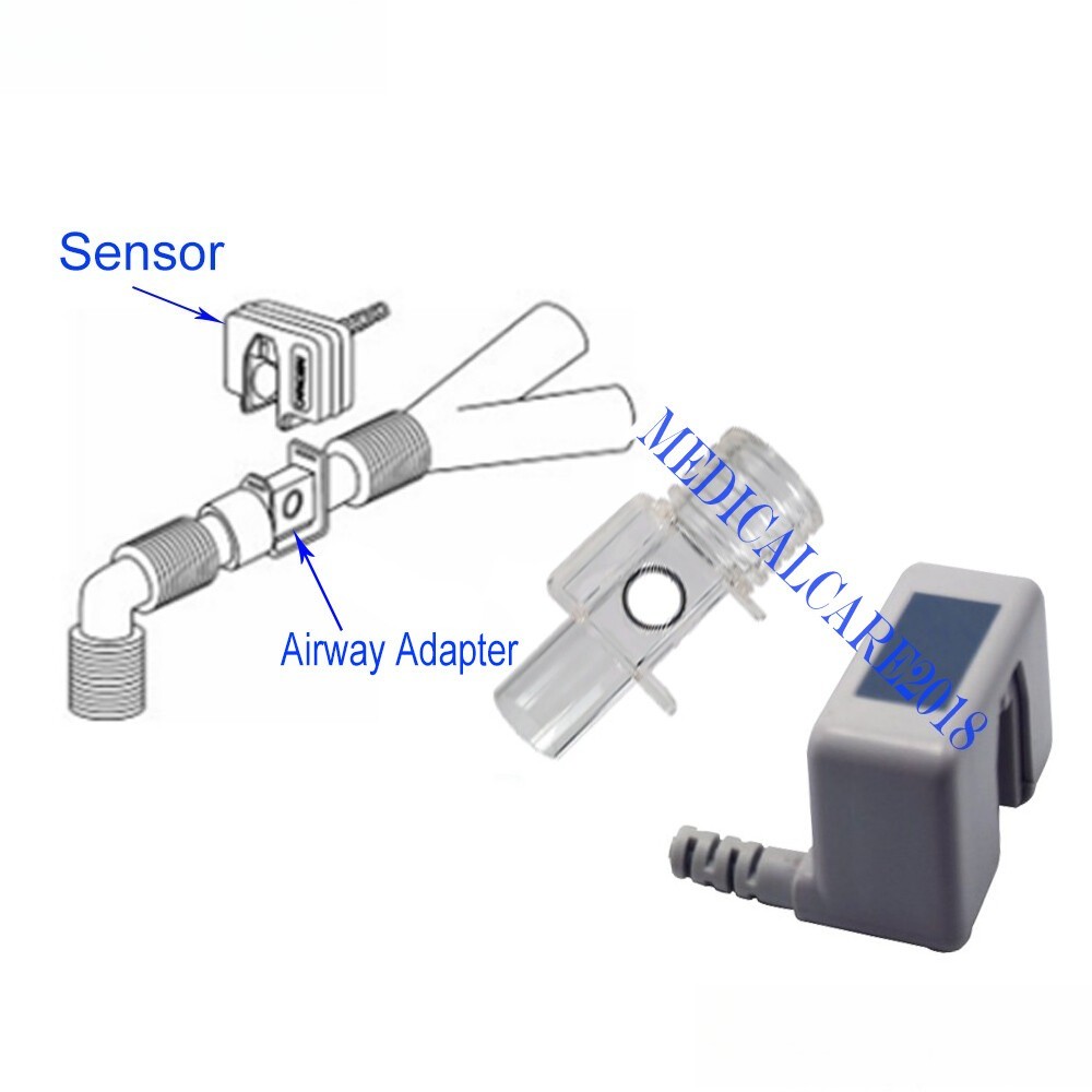 Mainstream ETCO2 Capnograph Sensor for Bionet BM3 BM3Vet, NDIR CO2 Module