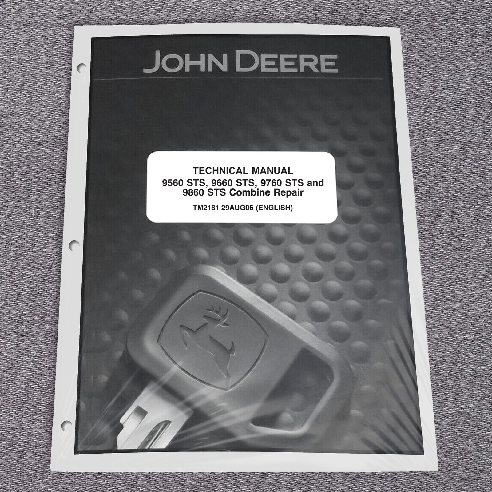 John Deere 9560 STS 9660 STS 9760 STS 9860 STS Combine Technical Manual – TM2181