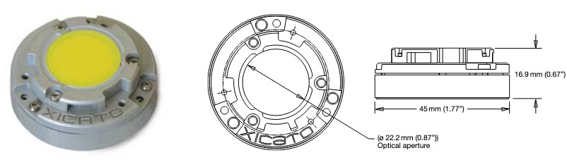 Xicato Aritst Series LED Module – XSM9540-1300-C – 4000K 95CRI 1300 Lumen 1050mA