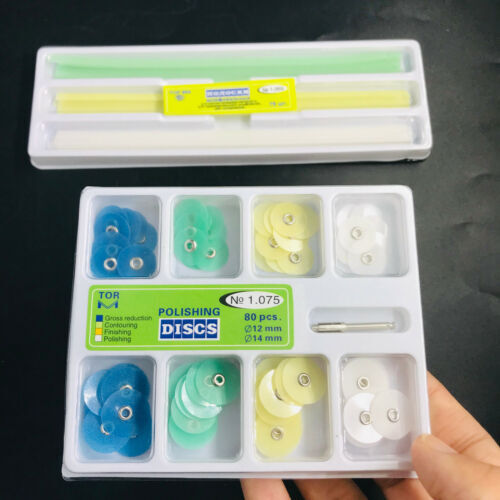 Dental Composite Resin Finishing & Polishing No.1.075 Disc + Strip + Mandrel
