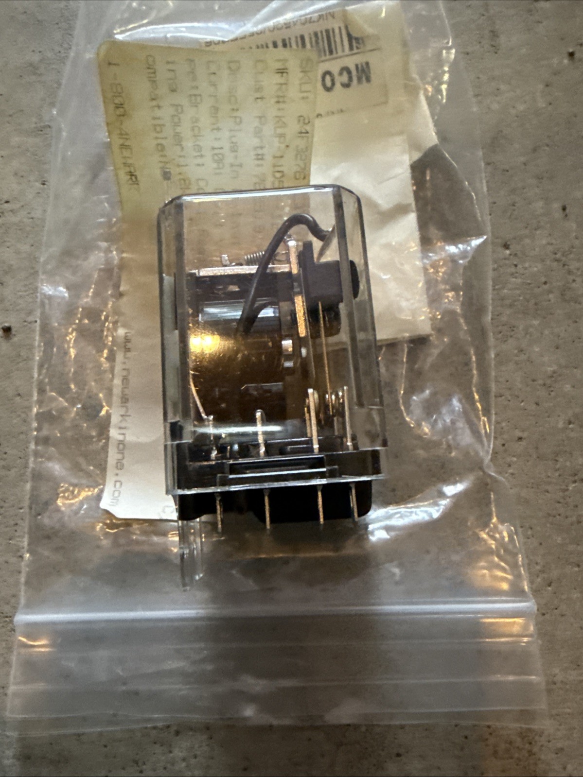 Power Relay 12VDC, DPDT, 10A, POTTER & BRUMFIELD / TE CONECTIVITY KUP-11D55-12