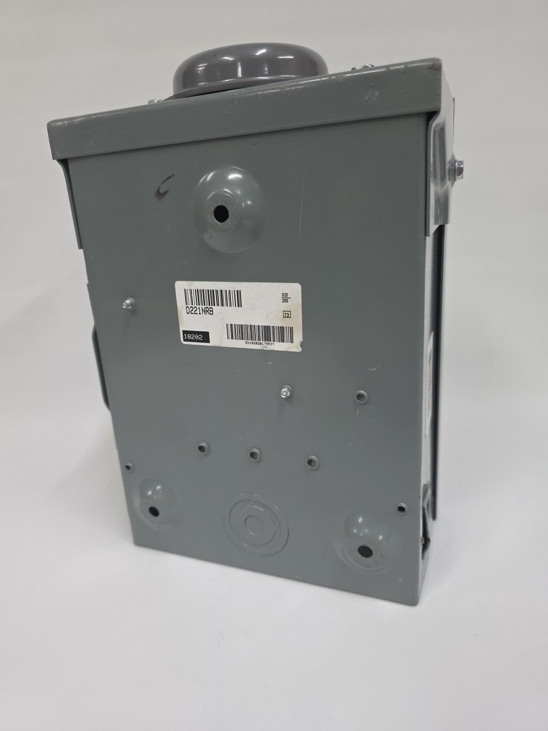 Square D Electrical Breaker Box D221NRB Series E3 General Duty Safety Switch 30A