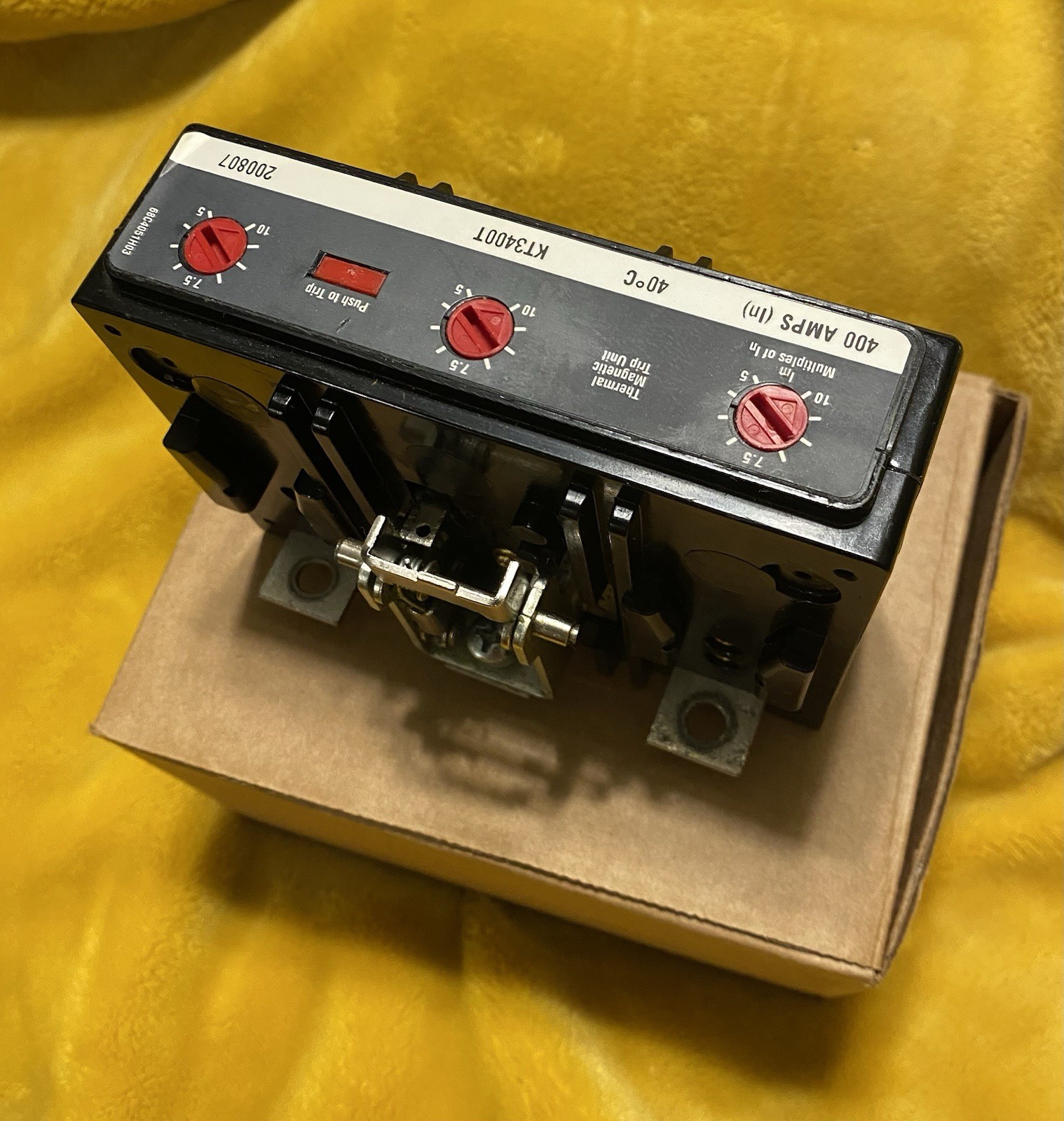 EATON KT3250T 3POLE 250A THERMAL MAGNETIC TRIP UNIT