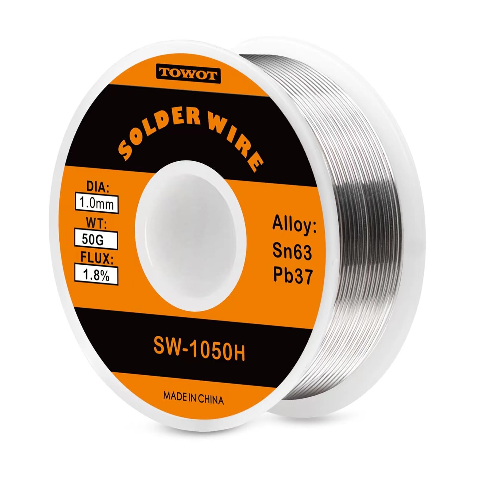 6337 High Purity Tin Lead Rosin Core Solder Wire for Electrical Soldering, Co…