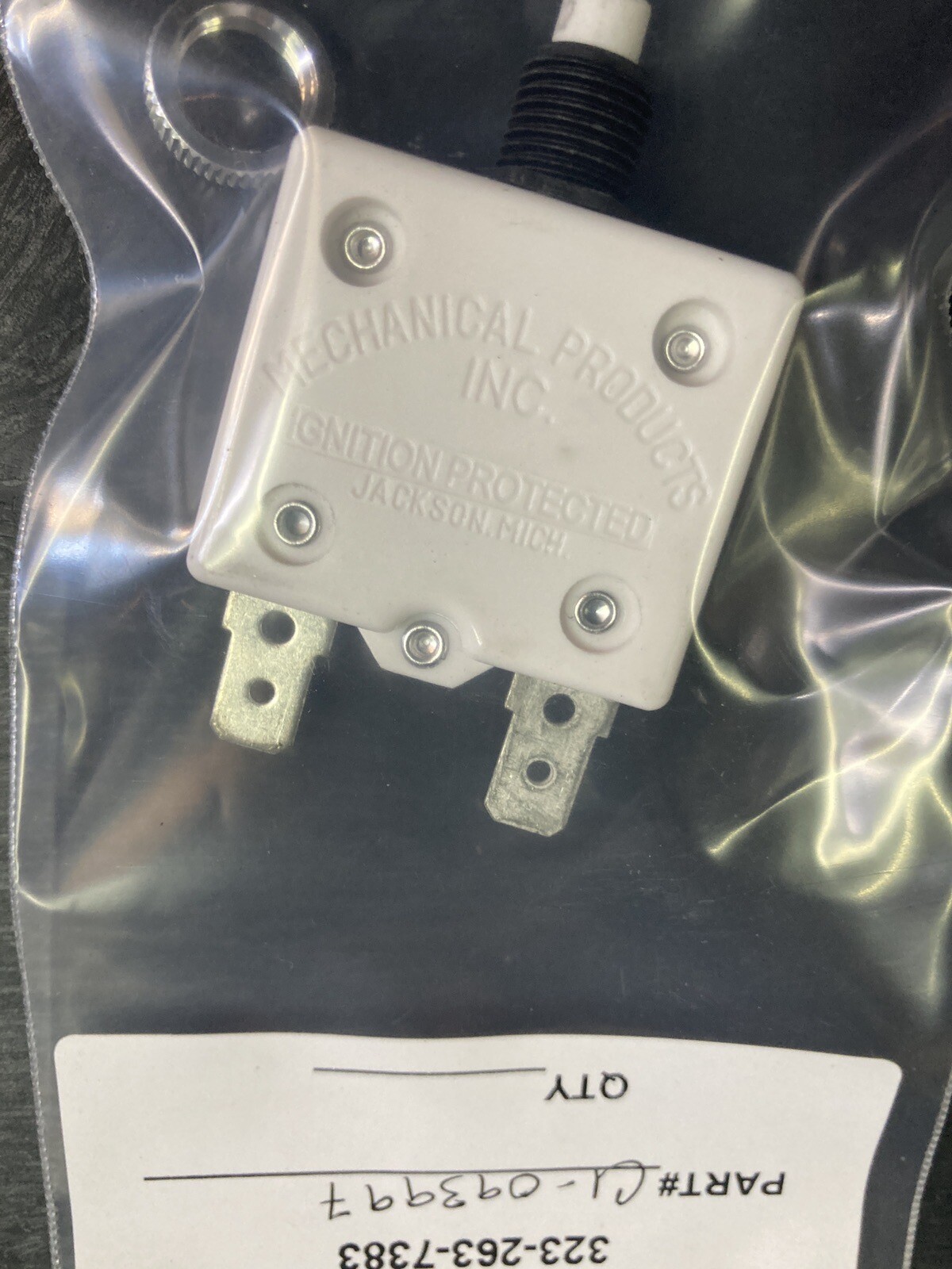 MILLER WELDER REPLACEMENT PARTS AW. 093997 New Circuit Breaker 30 Amp For Mm211
