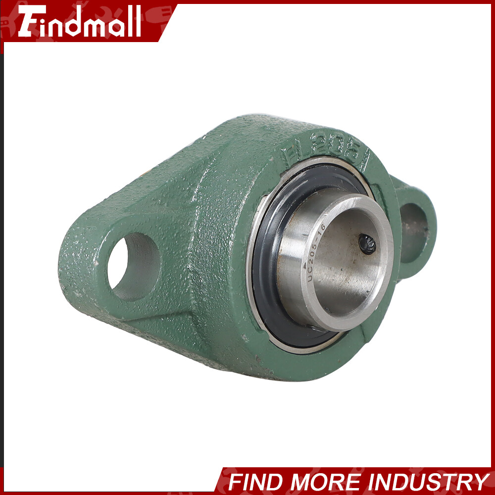 Findmall 10PCS UCFL205-16 Pillow Block Flange Bearing 1″ Bore 2 Bolt Solid Base