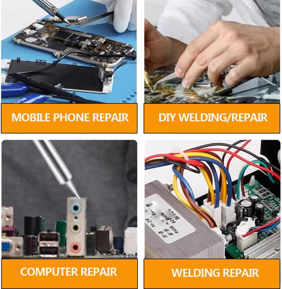 LEATBUY Network Crimp Tool Kit for Rj45/Rj11/Rj12/Cat5/Cat6/Cat5E/8P, Profession