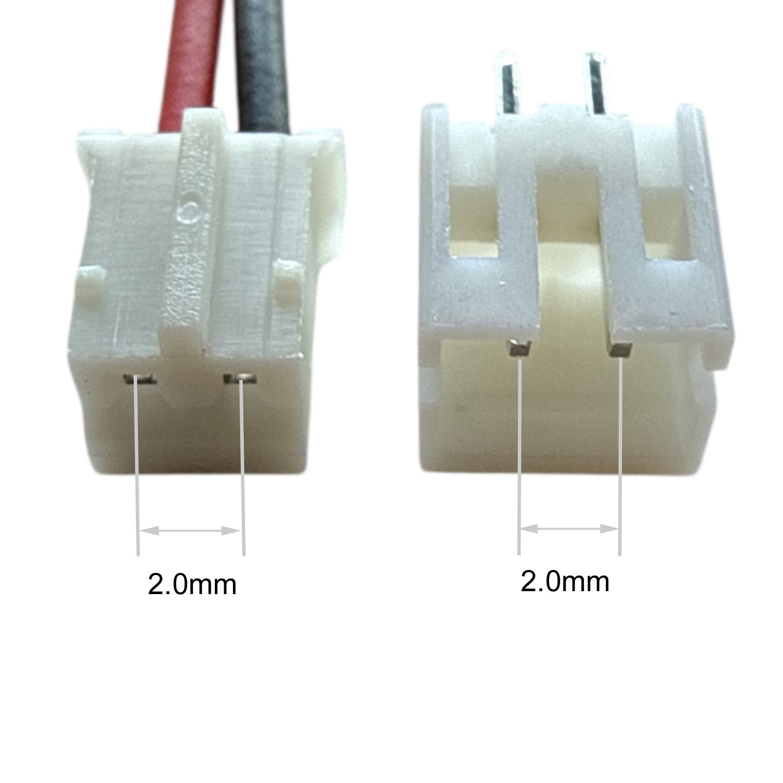 JST PH 2.0mm 4 Pin Double Connector Extension Wire 5pcs for RC Electronic Parts