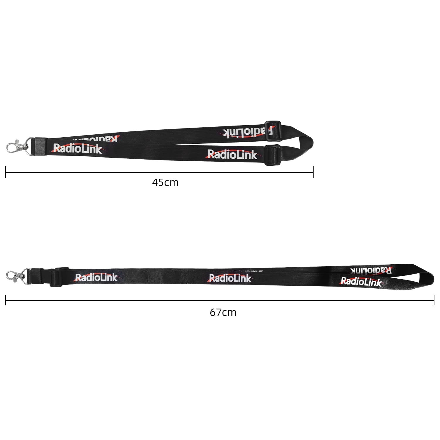 Radiolink RC Transmitter Lanyard Adjustable Strap Neck Sling Small, Black