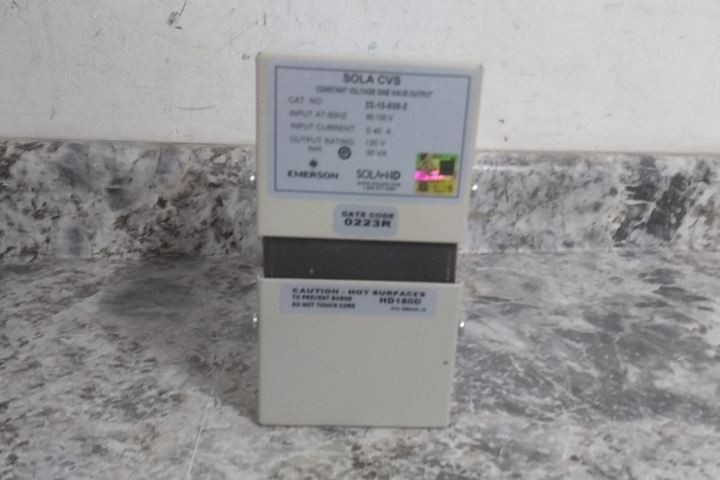SolaHD 23130302 120/208/240/480VAC Input 120/240VAC Output Power Conditioner