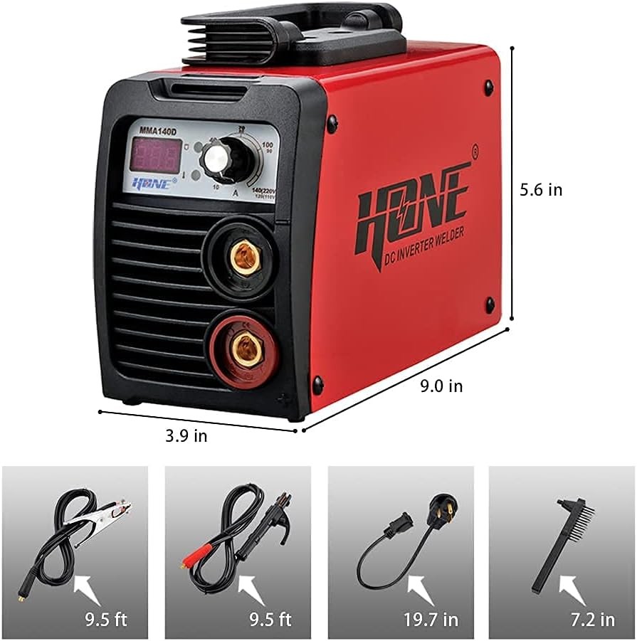 Stick Welder, 110V/220V Actual 140Amp ARC Welder Machine, IGBT Inverter Digital
