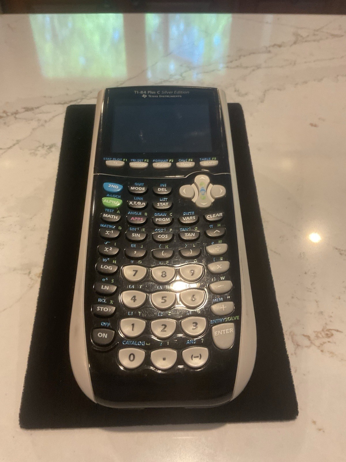 texas instruments ti-84 plus C Edition ( Not Tested Needs Cord..clean)