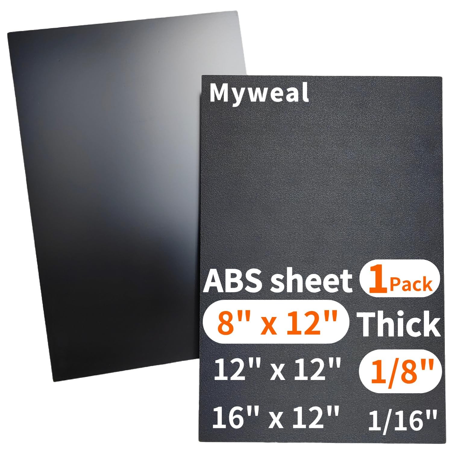 Black ABS Plastic Sheet,Moldable Plastic Panels,Thermoplastic Hard Board,High Fl